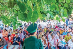 ប្រជាជនសាន្ដត្រាណរក្សាដែនដីជាយដែន